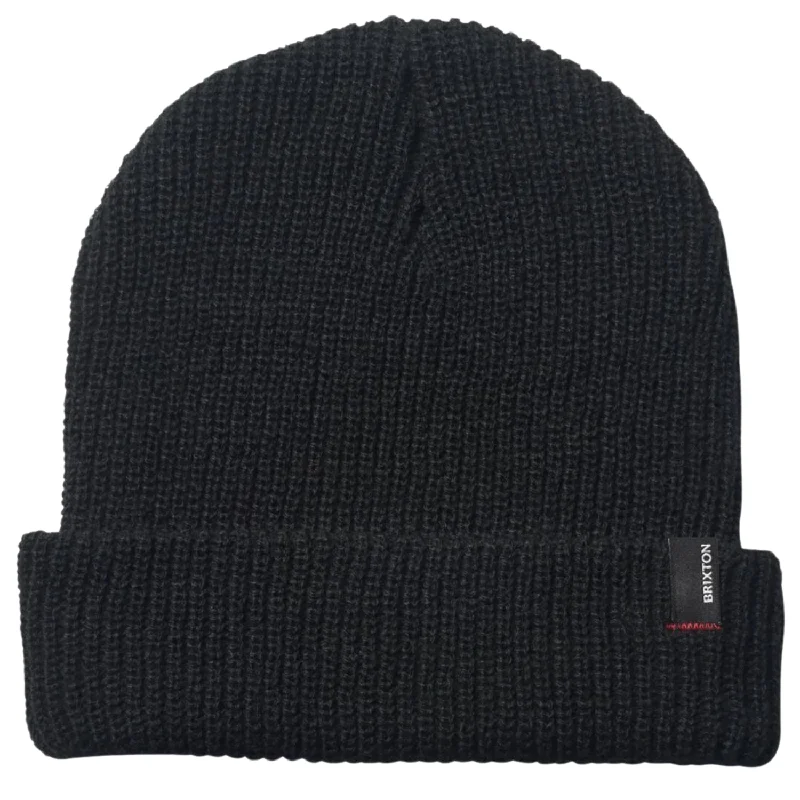 Black mesh cap for breathable summer wear -Brixton Heist Beanie 2024