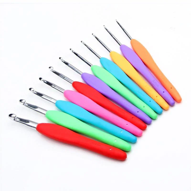 Mini Dresses for Cultural Events -11Pcs Hook Needles Sewing Tools Sewing Needles Knitting Needles Weave Sewing Tools Crochet Hooks Knit Aluminium Craft Yarn