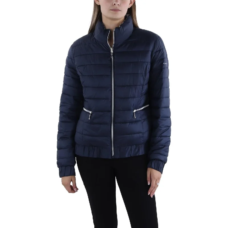 Padded Jackets for Extra Warmth -Tahari Womens Insulated Reversible Puffer Jacket