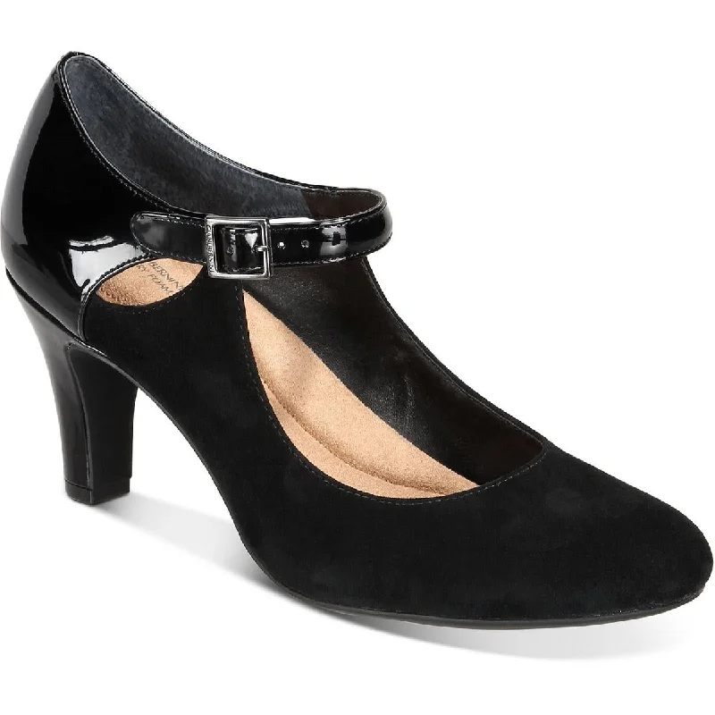 Ladies shoes for bold outfits match perfectly -Giani Bernini Womens Velmahl Patent Trim Slip On Pumps