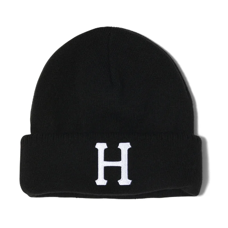 Black baseball cap for sleek all-black looks -Huf - Vogel Balaclava Black