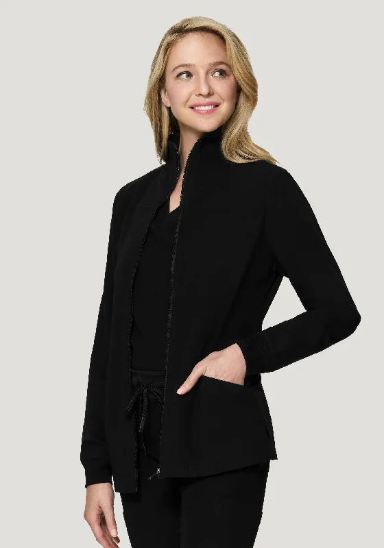 Hunting Jackets for Field Use -Women's Modern Scrub Jacket Black