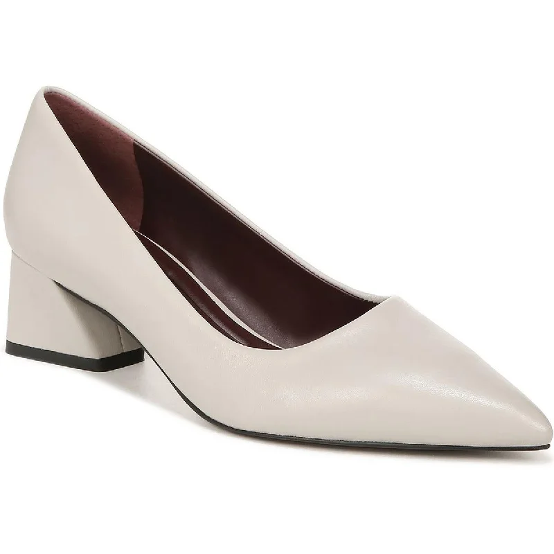 Ladies shoes with soft leather mold perfectly -Franco Sarto Womens Racer Laceless Slip On Pumps