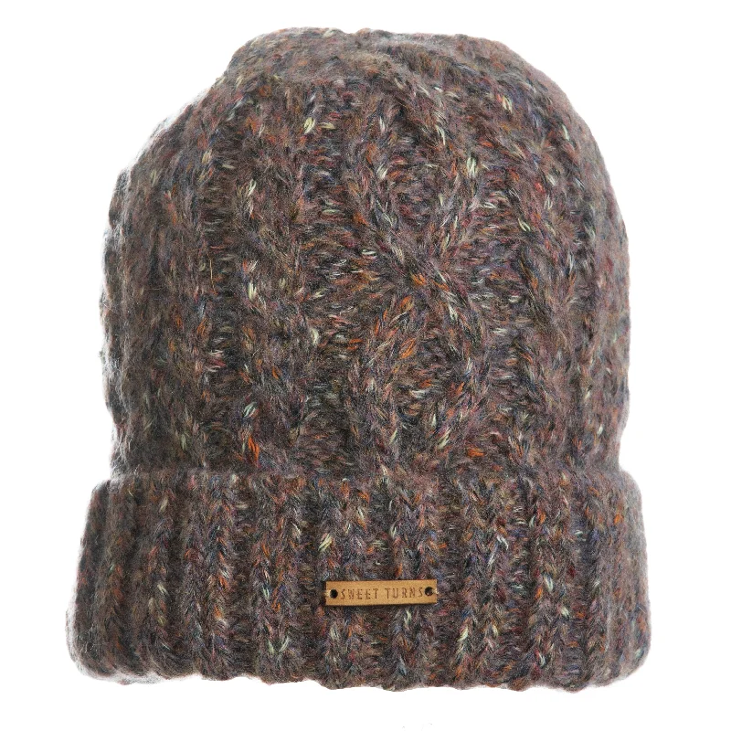 Fitted baseball cap for team uniform fit -Adeline Beanie in Cappuccino