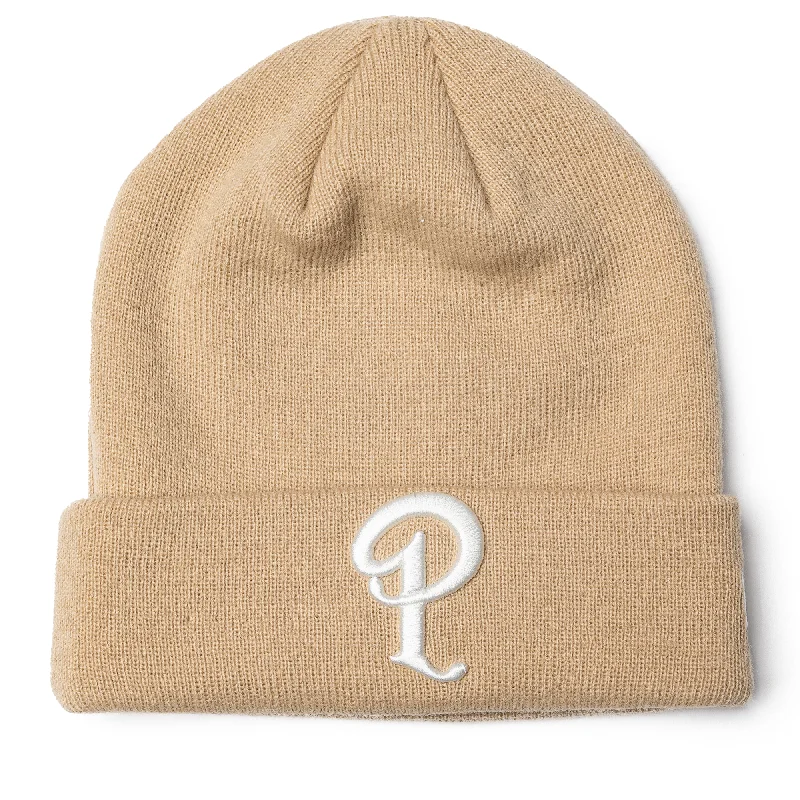 Designer dad cap for upscale casual flair -Politics x New Era Beanie - Camel