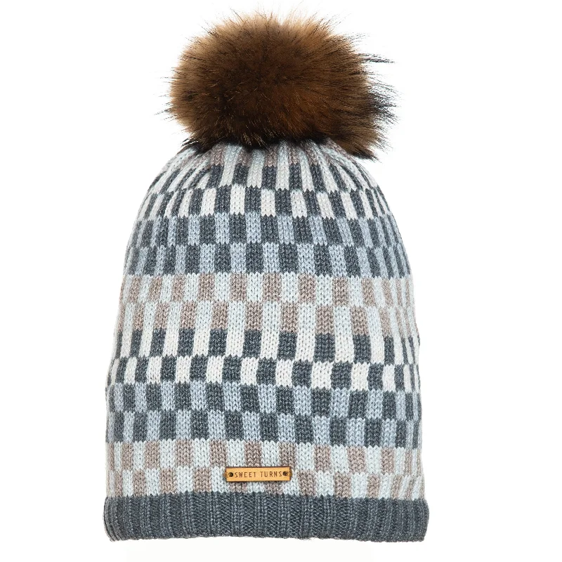 Lightweight cap with quick-dry fabric finish -Frankie Beanie in Blue