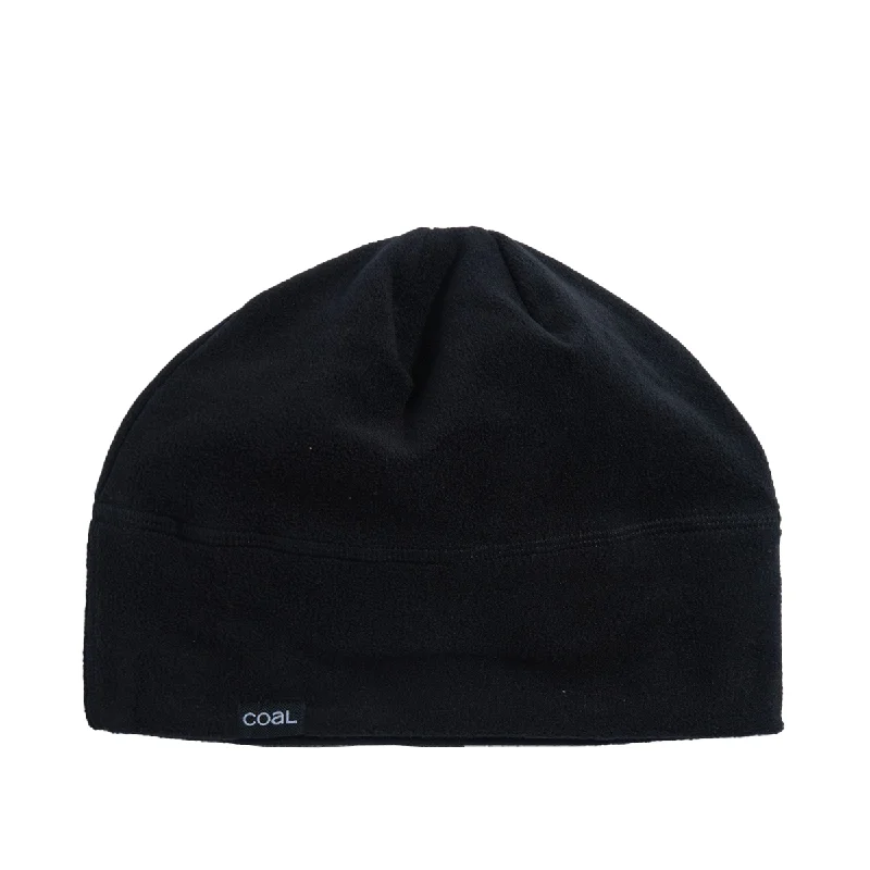 Minimalist mesh cap for airy lightweight feel -Coal Sully Beanie - Black