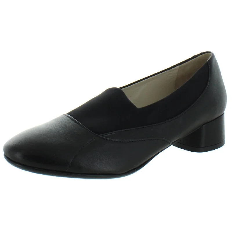 Ladies shoes with comfy flats ease days -Amali Womens Recanati Block Heel Round Toe Pumps