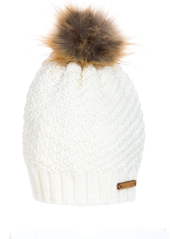 Canvas dad cap for rugged daily style -Lexington Beanie in Ivory