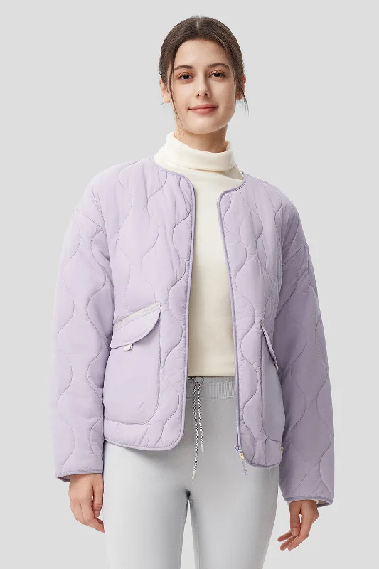 Travel Jackets for On-the-go -Women's Lightweight Quilted Jacket