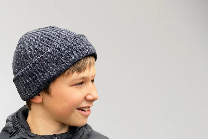 Canvas dad cap for rugged daily style -Youth Classic Slouch Beanie