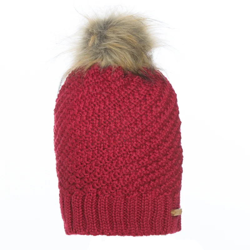 Soft cotton cap for all-day wear ease -Lexington Beanie in Red