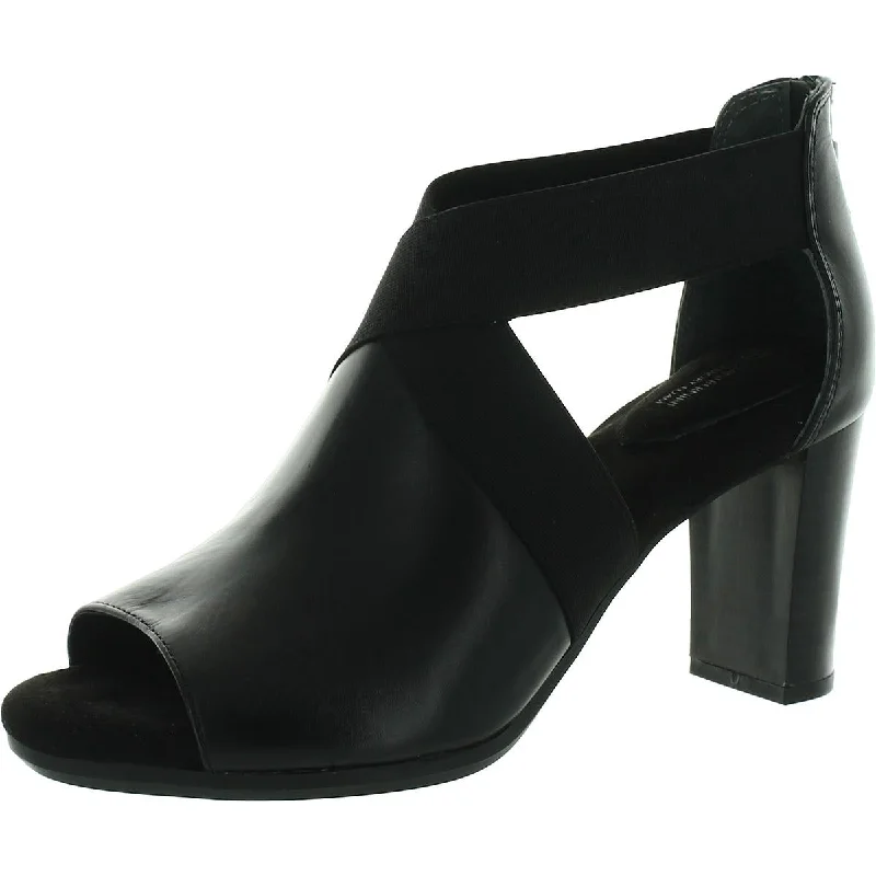 Trendy ladies shoes with bold colors turn heads -Giani Bernini Womens Averie Leather Ankle Pumps