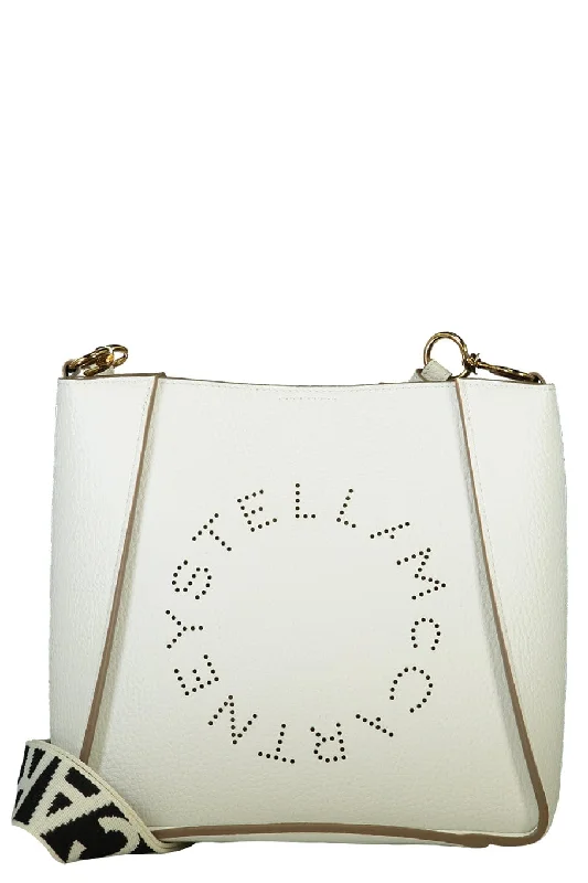 Mini Dresses for Office Parties -Mini Logo Crossbody Bag - Pure White