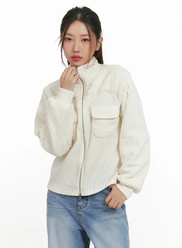 Organic Jackets for Natural -Frosty Chic Puffer Jacket CN428