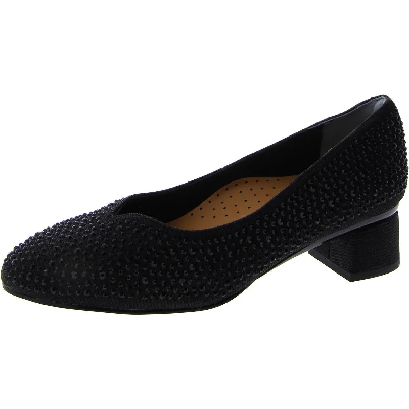 Ladies shoes for formal events look polished -J. Renee Womens Bielle Embellished Slip On Pumps