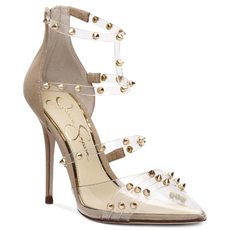 Ladies shoes in neutral tones pair well -Jessica Simpson Womens Wavery  Studded Pumps