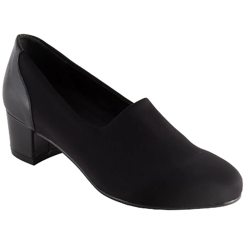 Ladies shoes featuring perforated designs stay cool -David Tate Womens Fadia Slip-On Round Toe Pumps