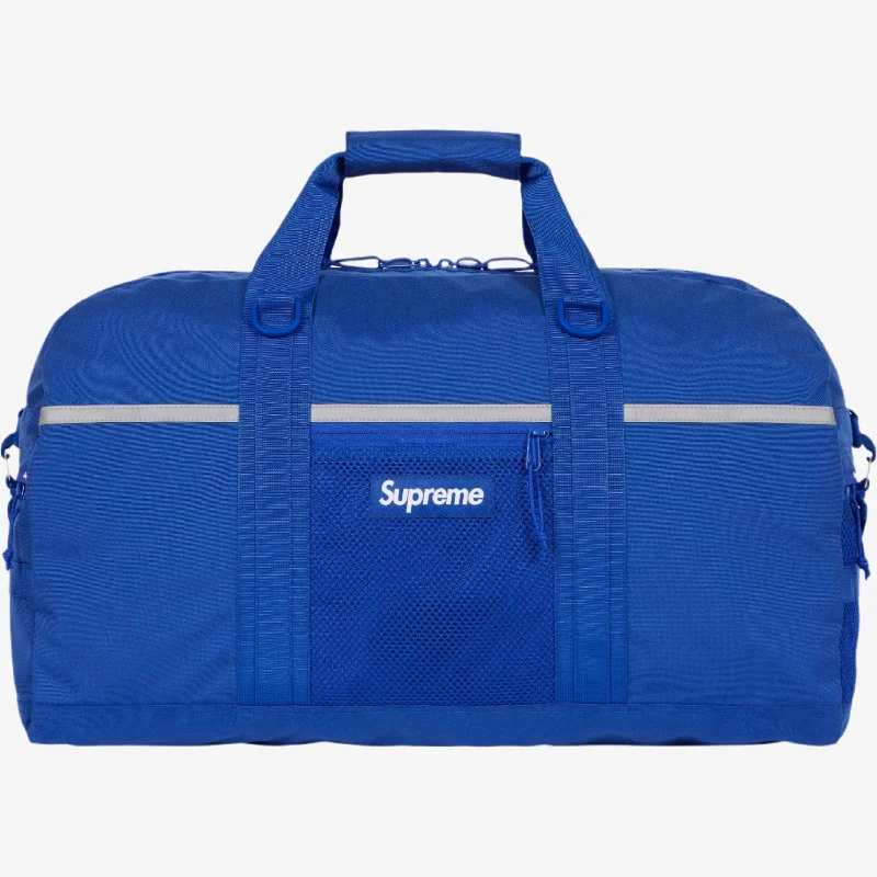 Graphic trucker cap for playful fashion flair -Supreme Duffle Bag Blue (FW24)