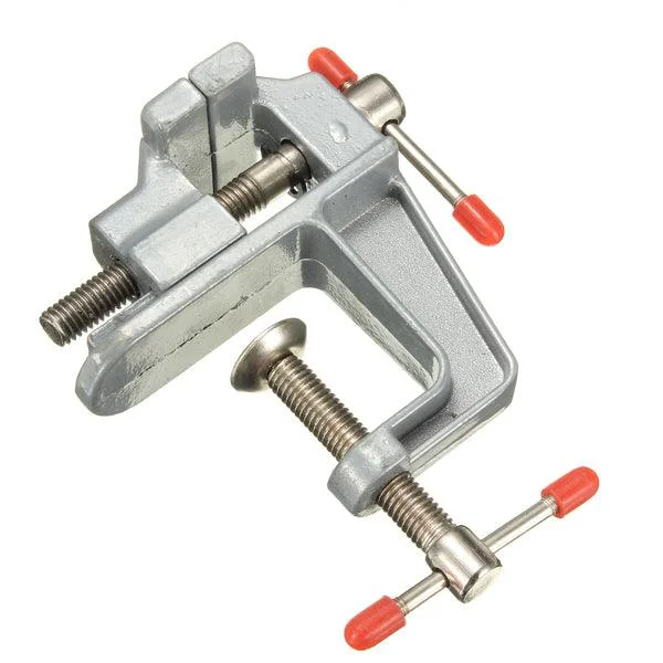 Mini Dresses with Belt for Defined Waist -Aluminum Miniature Small Clamp On Table Bench Vise Tool