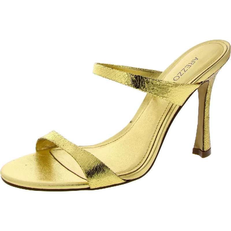 Ladies shoes featuring pearl accents look elegant -Arezzo Womens Kimberley Strappy Slip On Pumps