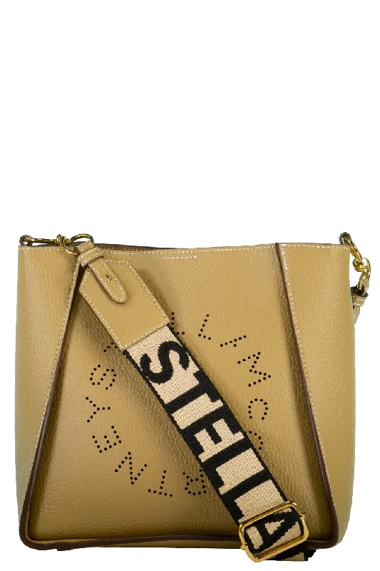 Mini Dresses for Casual Fridays -Mini Logo Crossbody Bag - Sand