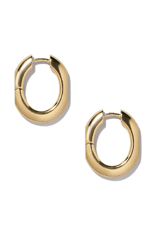 Mini Dresses for Office Parties -City Link Mini Hoop Earrings - 1in