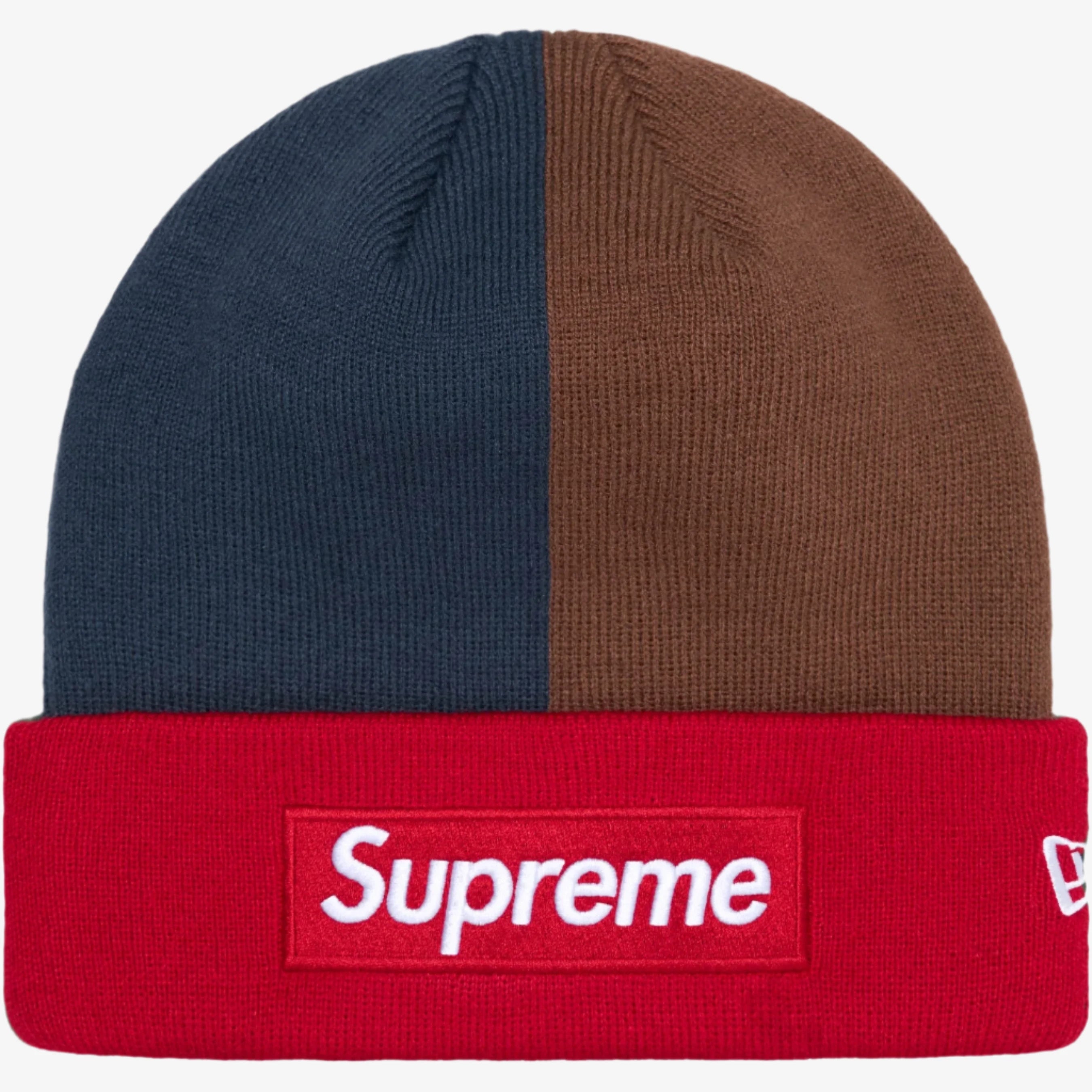 Classic baseball cap for casual everyday wear -Supreme x New Era Box Logo Beanie Multi-Color (FW24)