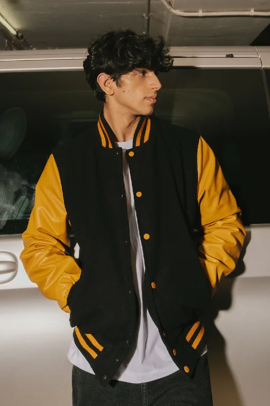 Reflective Jackets for Safety -Honeydew Men's Varsity Jacket