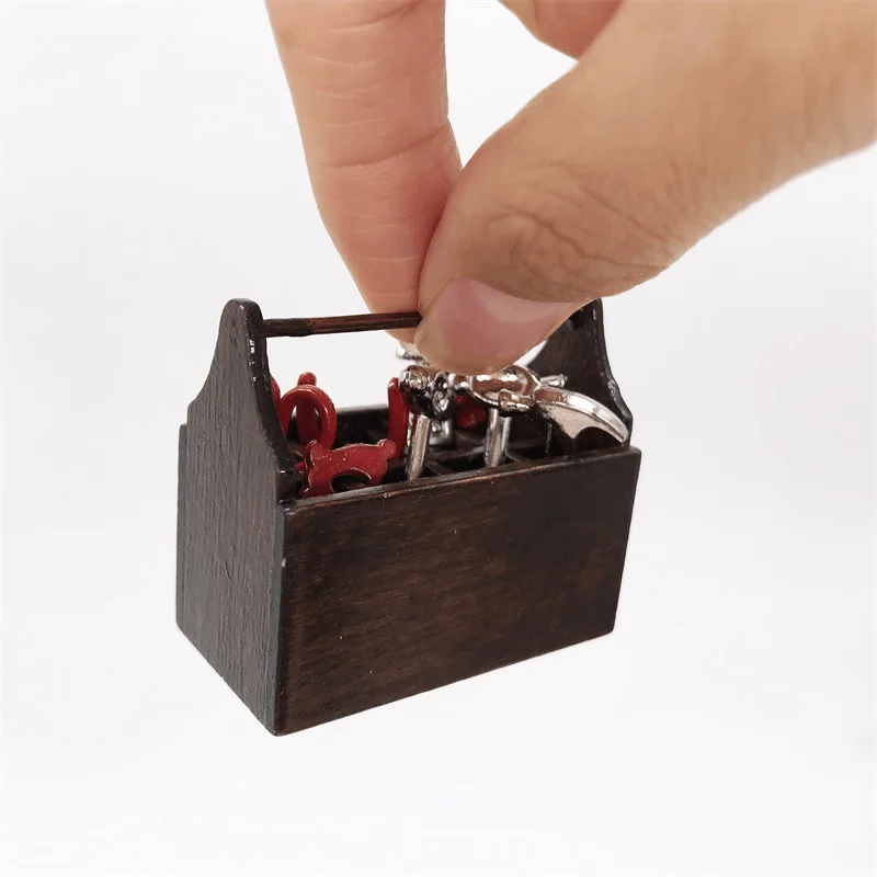 Mini Dresses for Maternity Wear -Photographic Props Miniature Toolbox Accessory Box