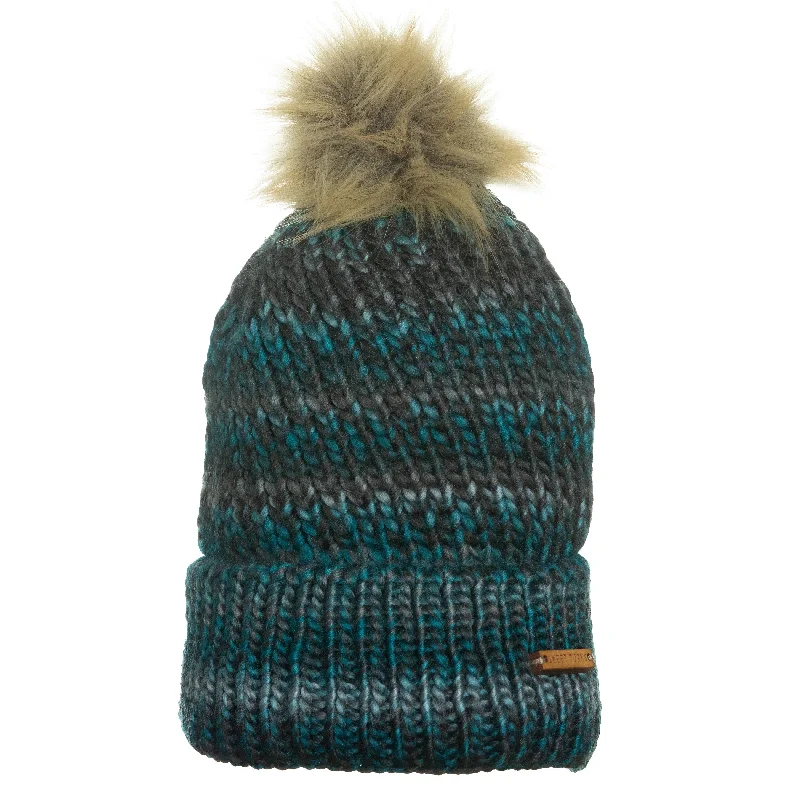 Adjustable cap with sturdy velcro closure -Eco Kass Beanie in Teal