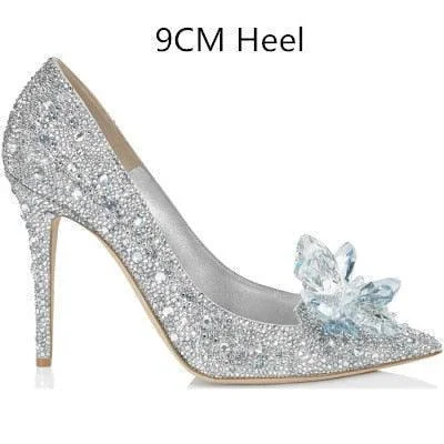 White -9CM Heel