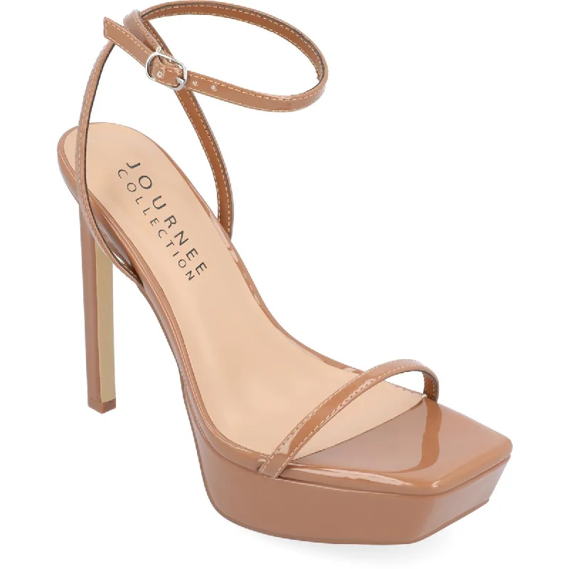 Ladies shoes for bold fashionistas stand tall -Journee Collection Womens TELILAH Square toe  Pumps