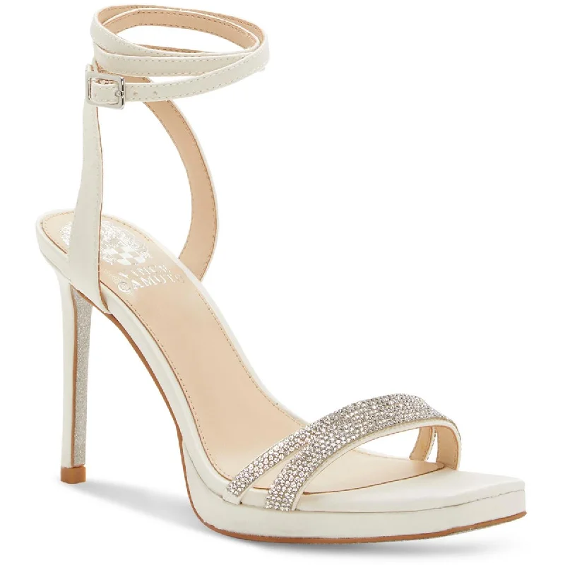 Ladies shoes featuring striped designs are fresh -Vince Camuto Womens Kiahna Embellished Square Toe Pumps