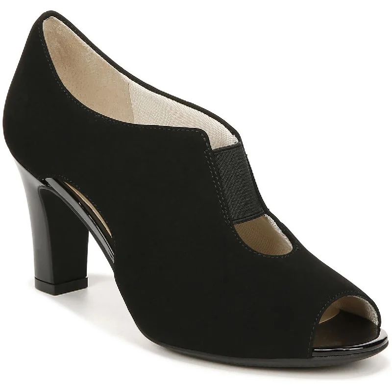 Ladies shoes for chic evenings glow quietly -LifeStride Womens Carla Open Toe Pumps