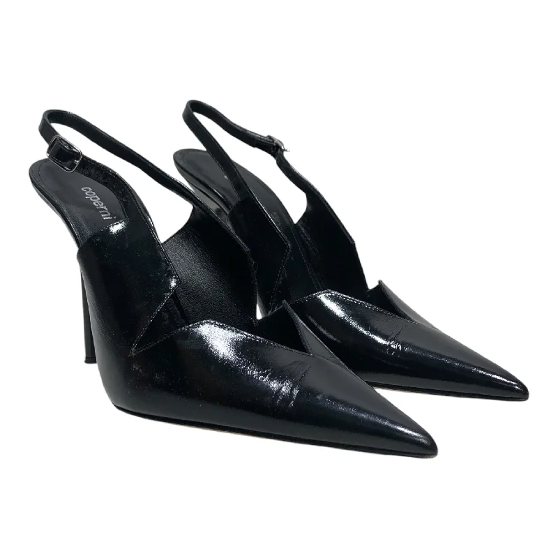 Ladies shoes with breathable linings stay fresh -Coperni/Heels/EU 39/BLK/star cut pumps