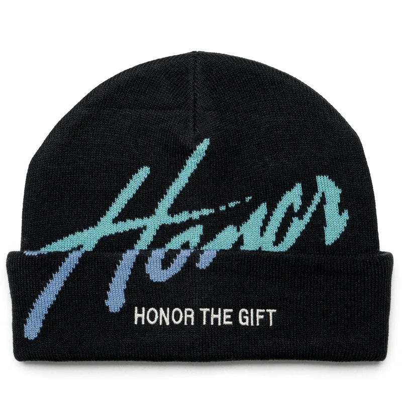 Affordable cap for budget-friendly headwear options -Honor The Gift Honor Mall Beanie - Black