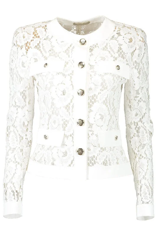 Studded Jackets for Statement -Lace Jacket