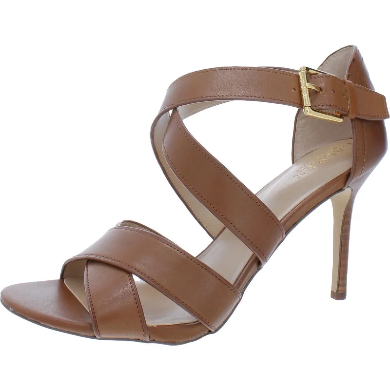 Ladies shoes featuring tie-up designs are chic -Lauren Ralph Lauren Womens Gisella Open Toe Pumps