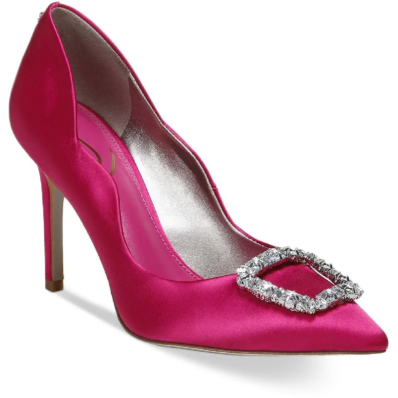 Affordable ladies shoes for casual outings stay chic -Sam Edelman Womens Harriett Scalloped Embellished Pumps