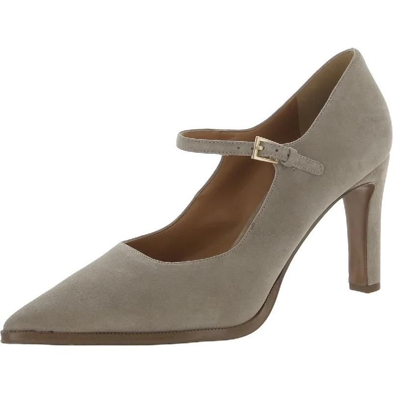 Ladies shoes with elastic bands stretch nicely -Sarto Franco Sarto Womens Athena Buckle Ankle Strap Pumps