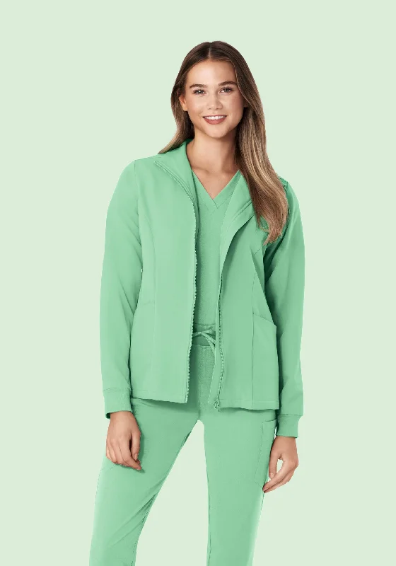 Parka Jackets for Cold Weather -Women's Modern Scrub Jacket Mint