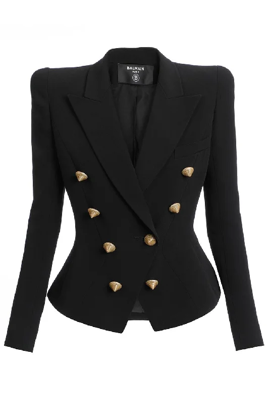 Custom Jackets for Personalized -8 Button Jacket - Noir