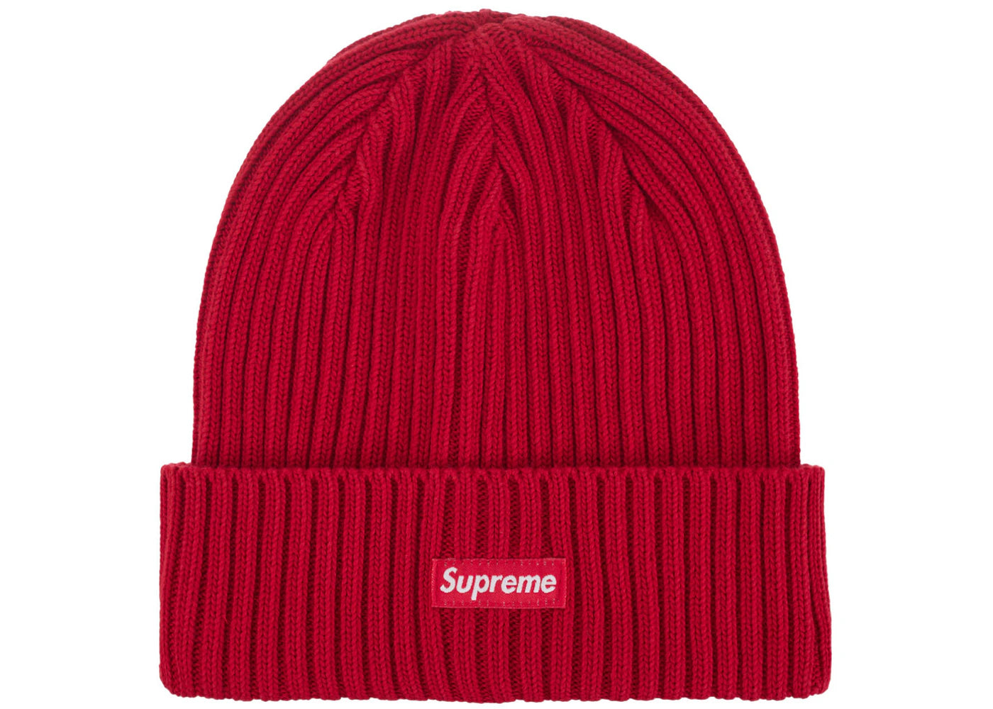 Camo trucker cap for outdoor adventure style -Supreme Overdyed Beanie (SS24) Red