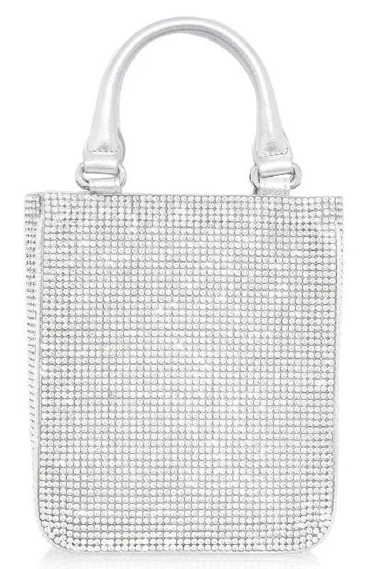 Off Shoulder Mini Dresses for Sexy Look -Mini Crystal Tote