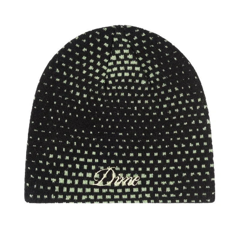 Designer trucker cap with signature brand patch -Dime Pixel Skully Beanie - Assorted Colors