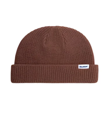 Durable dad cap for relaxed weekend outings -Wharfie Beanie (Brown)