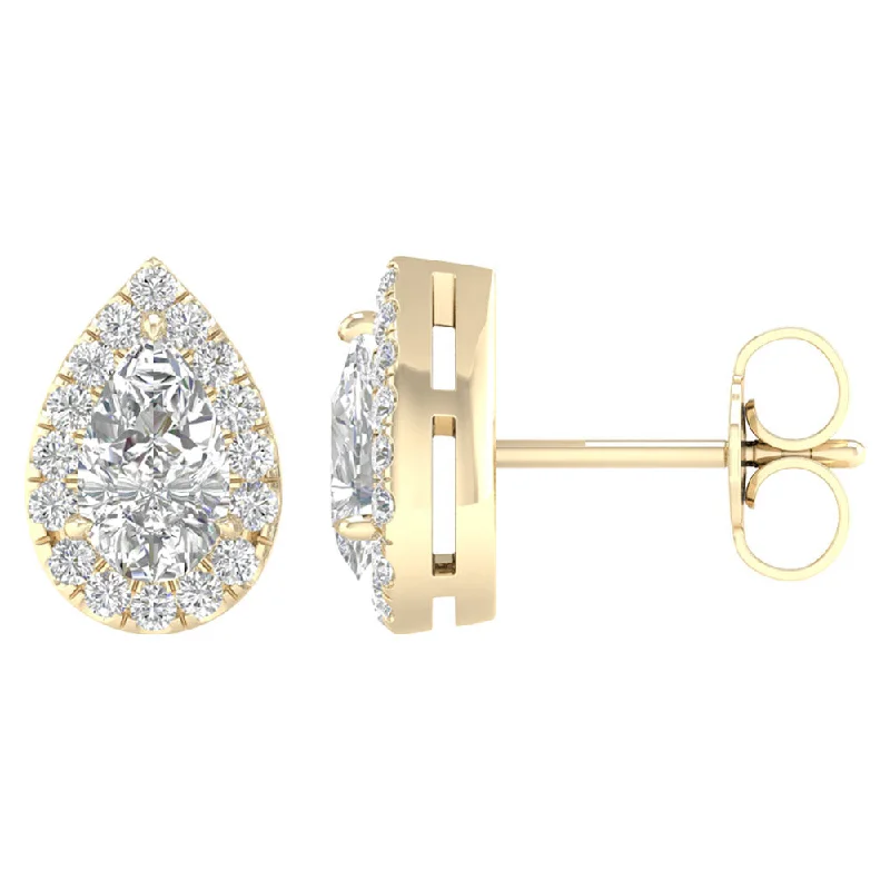 Best hoop earrings with gold-plated finishes for an affordable luxury vibe-14K 1.15ct Lab Grown Earrings