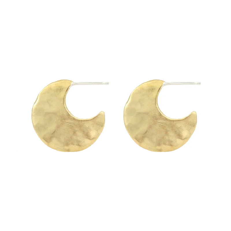 Best hoop earrings with asymmetrical designs for a fashion-forward, avant-garde look-Bronze Bora Hoops