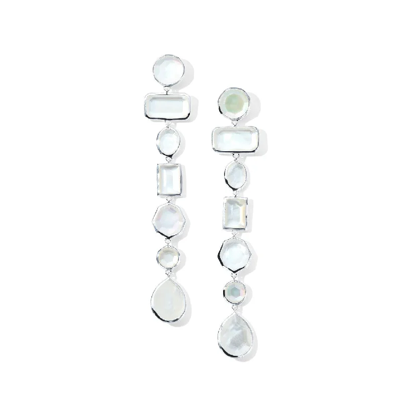 Hoop earrings with faceted crystals for added sparkle and shine-IPPOLITA Rock Candy Mixed-Cut 7-Tier Earrings